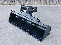 6-10to Hydraulischer Grabenräumlöffel (INKL MWST) 180cm MS08 1800mm 1,8m Schwenklöffel Baggerlöffel Mobilbagger Grabenwanne