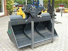 Grabenschaufel hydraulisch - CW40 - grau - 2.000mm breit